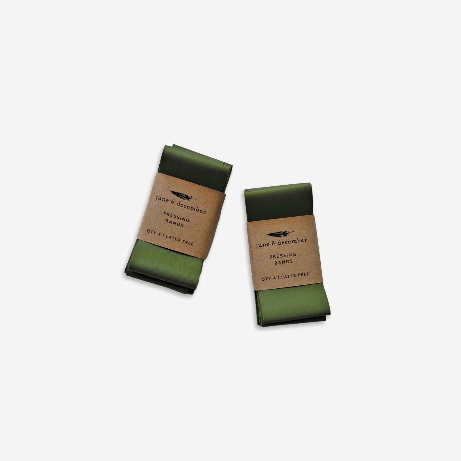 Flower Pressing Bands - 4 pack