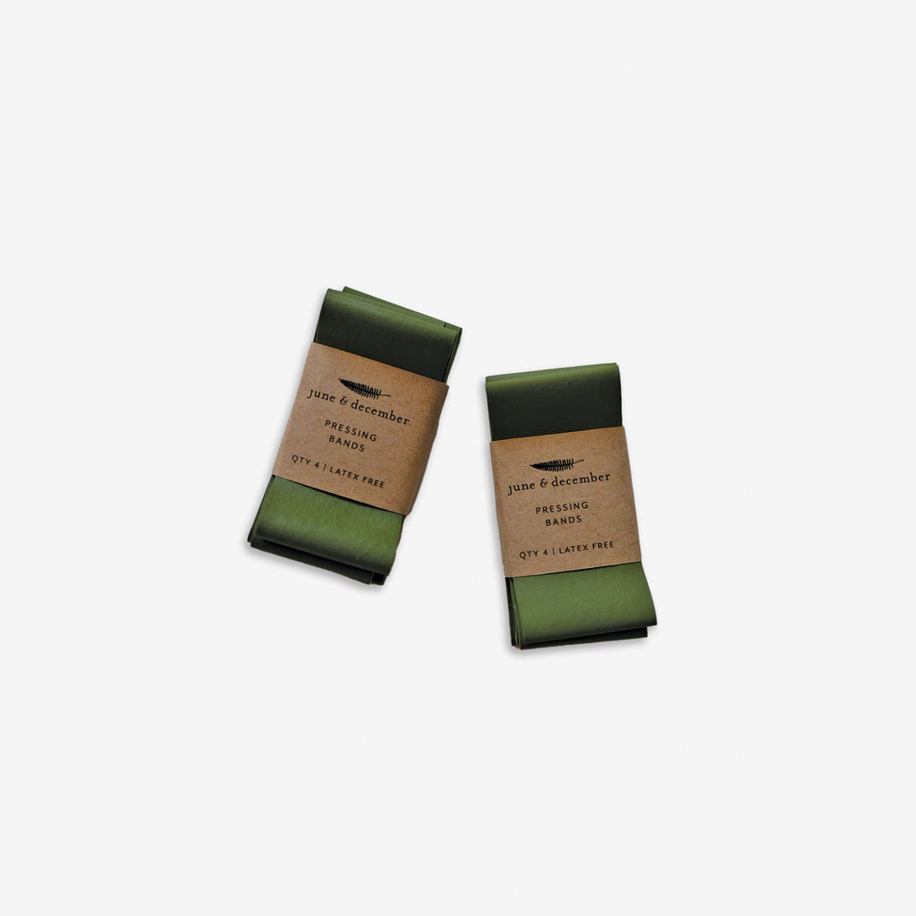 Flower Pressing Bands - 4 pack